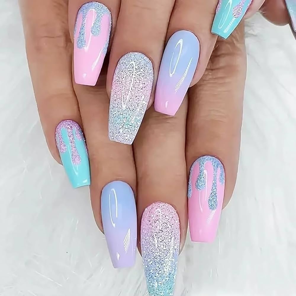 Glitter Nail Art